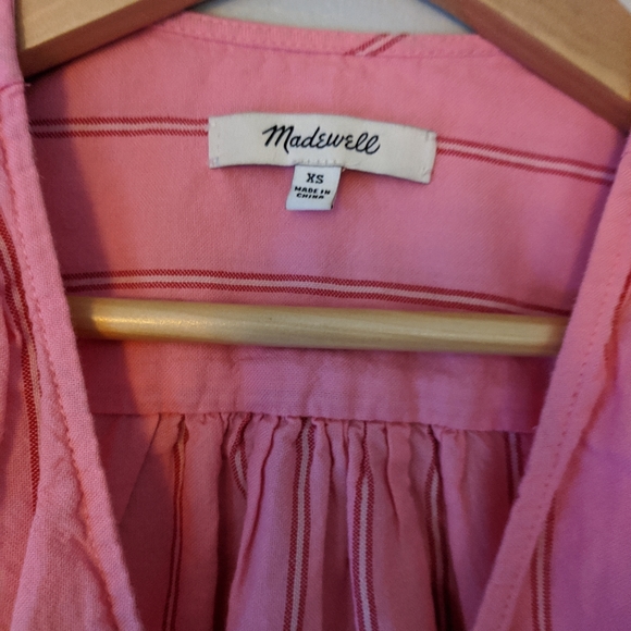 Madewell Wrap Top in Cecilia Stripe - Picture 5 of 6